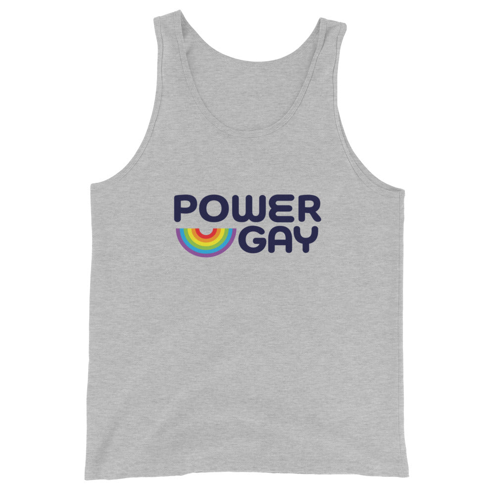 Power Gay Unisex Logo Tank