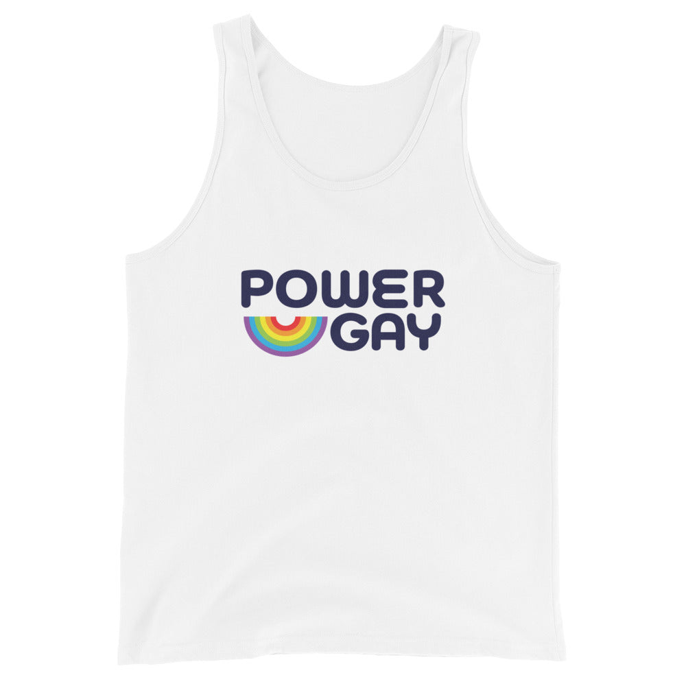 Power Gay Unisex Logo Tank