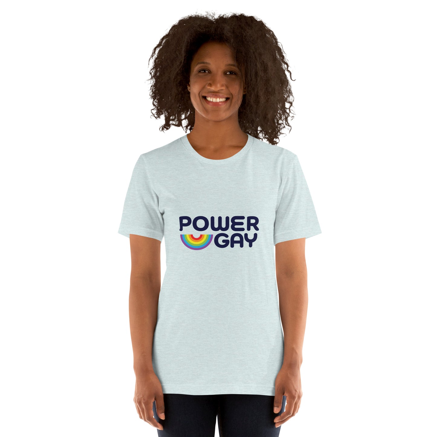 Power Gay Unisex Logo Tee