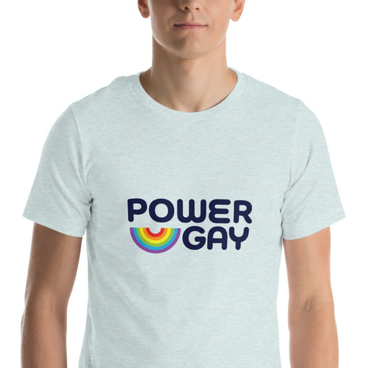 Power Gay Unisex Logo Tee