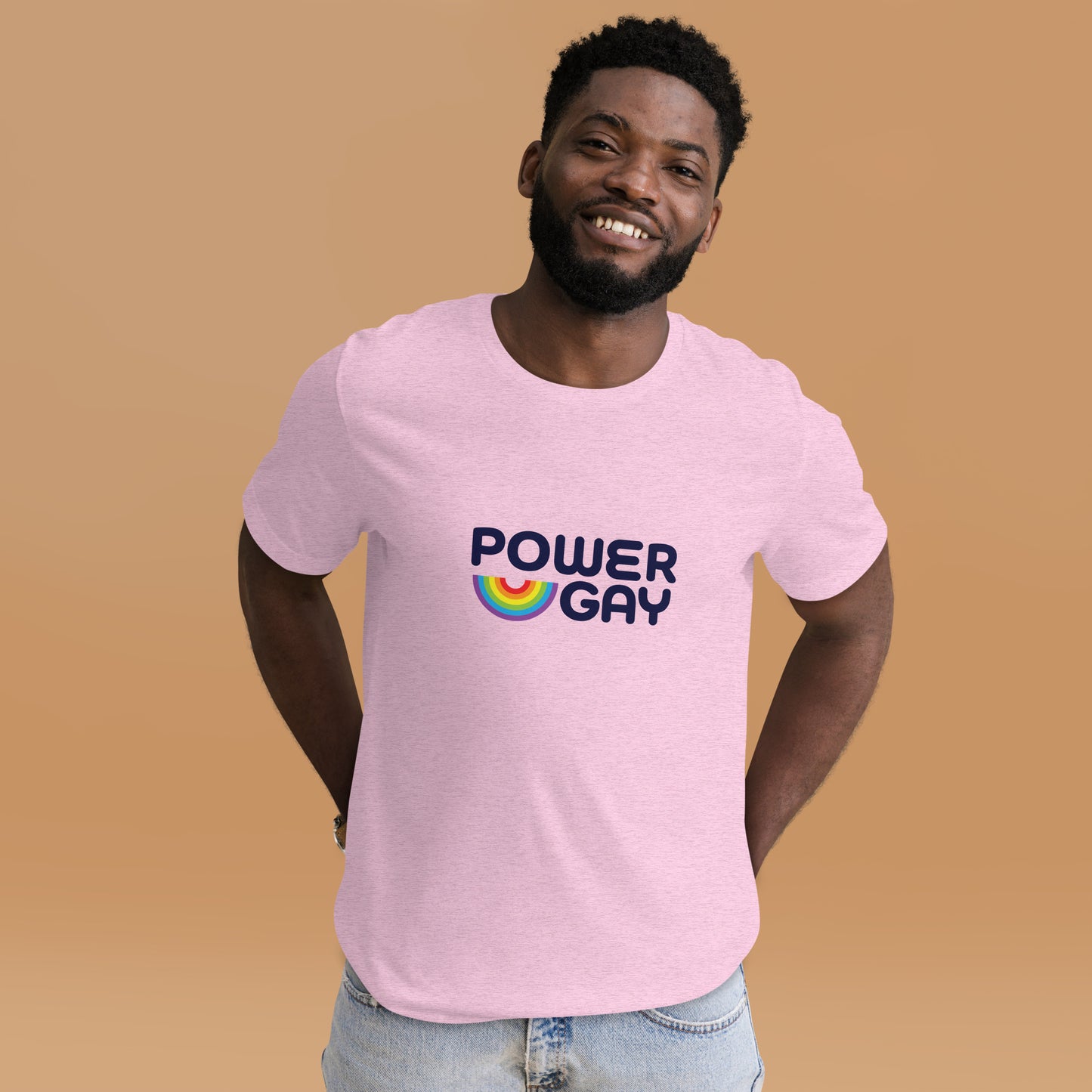 Power Gay Unisex Logo Tee