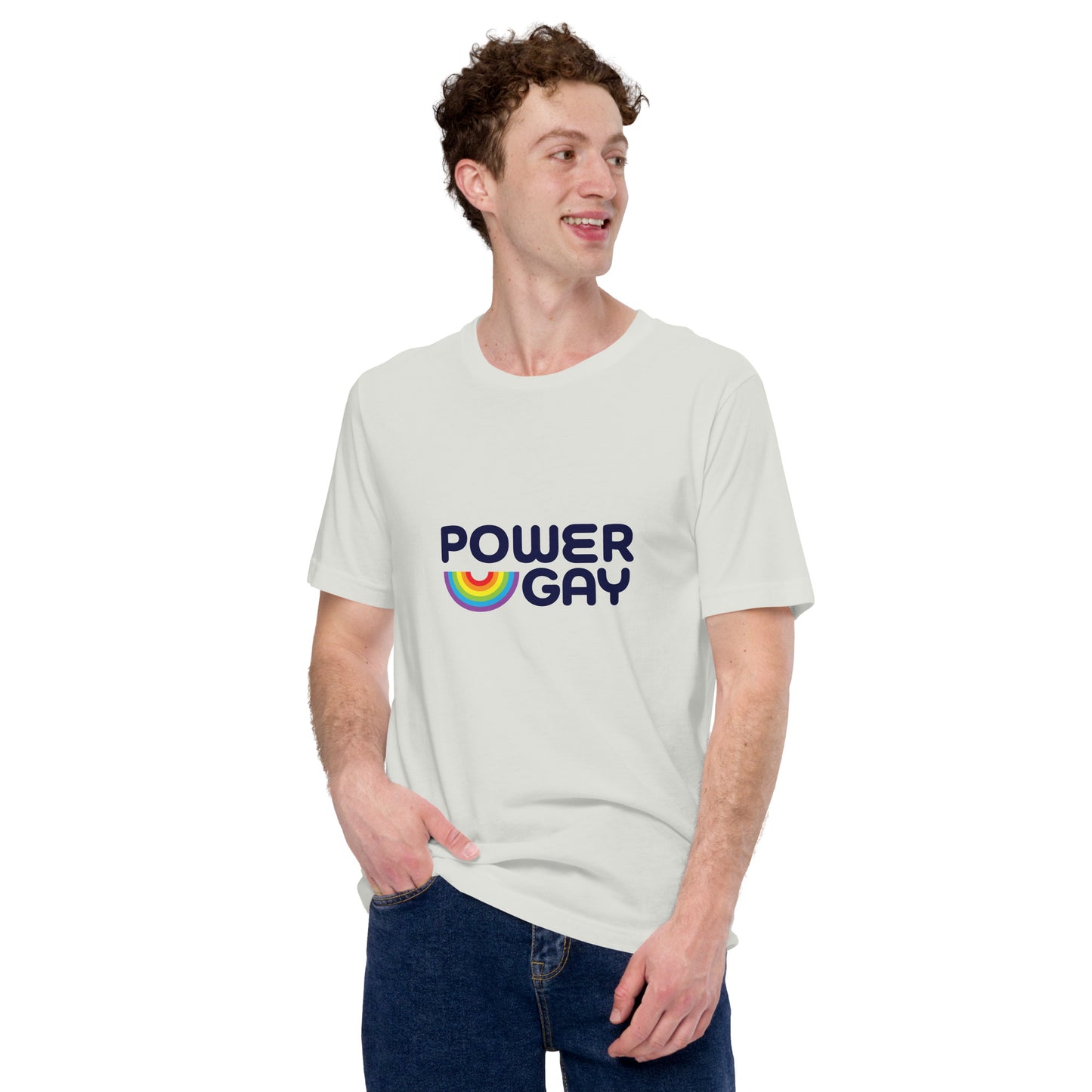 Power Gay Unisex Logo Tee