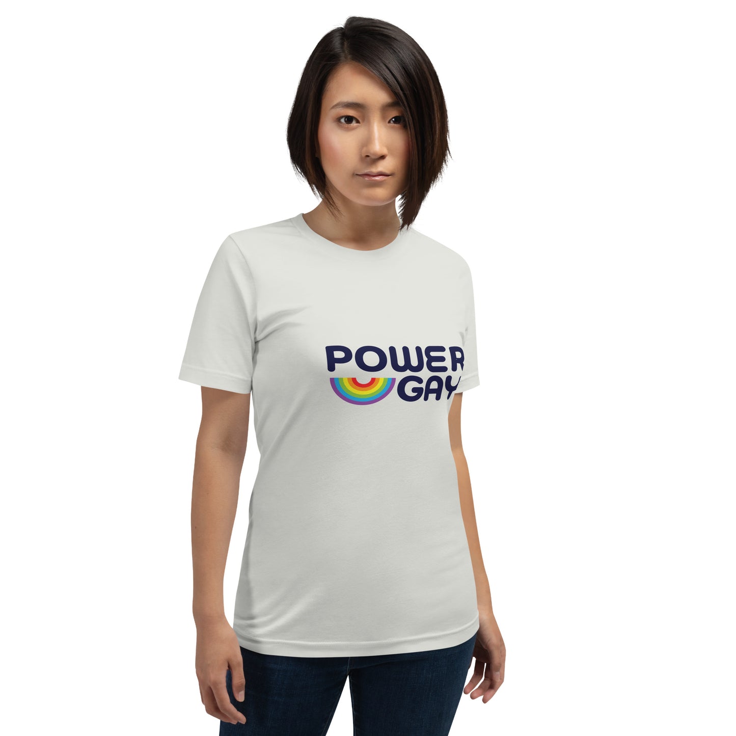 Power Gay Unisex Logo Tee