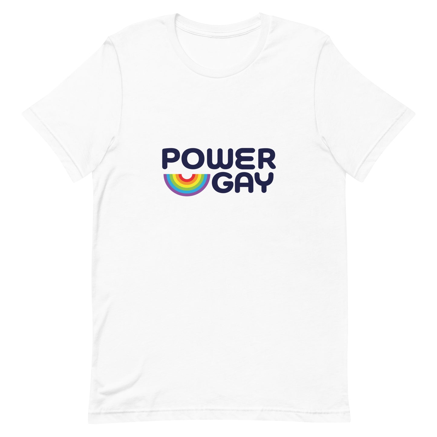 Power Gay Unisex Logo Tee