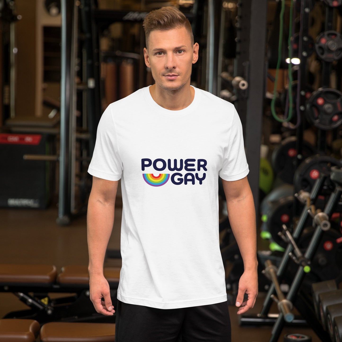 Power Gay Unisex Logo Tee