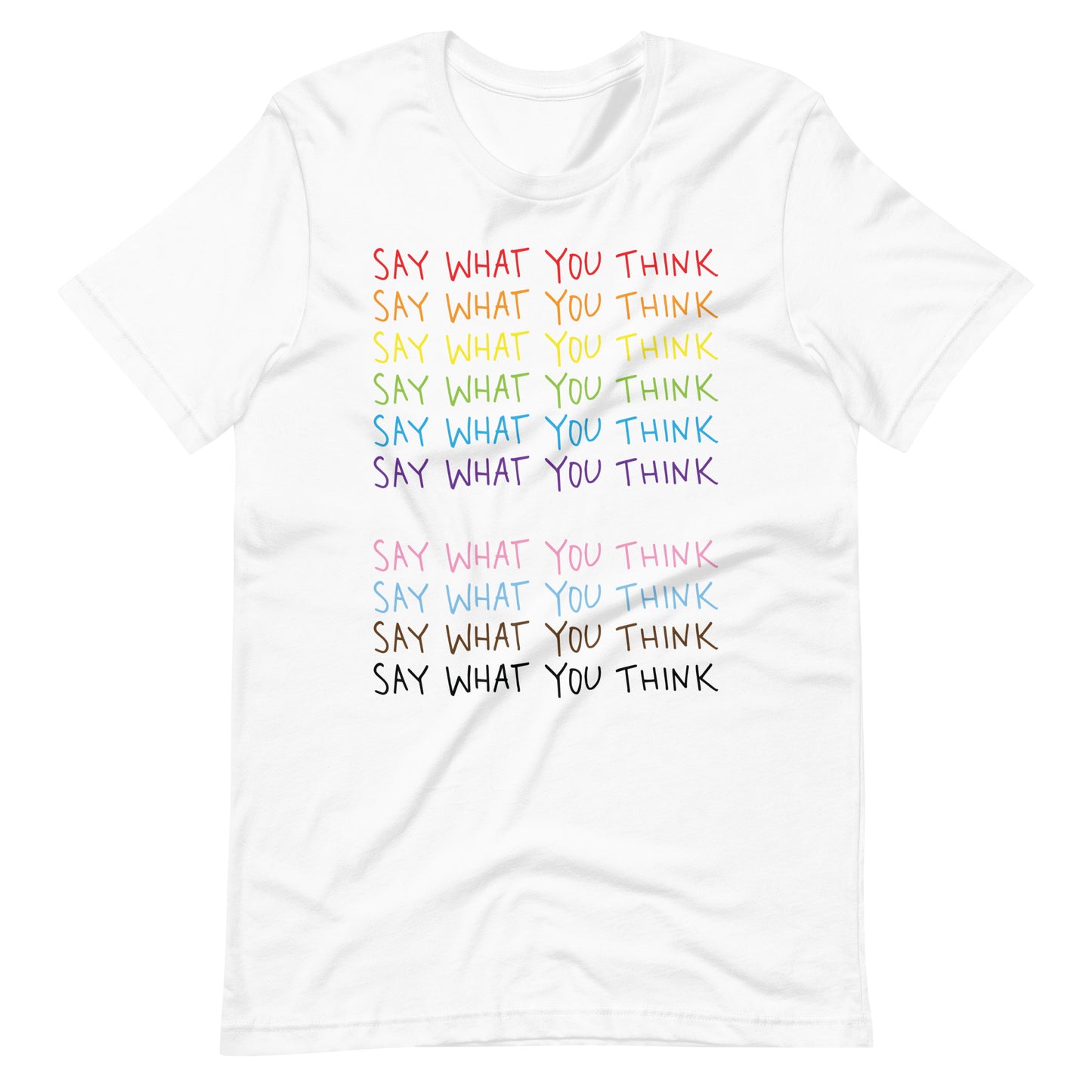 Say What You Think Unisex T-Shirt