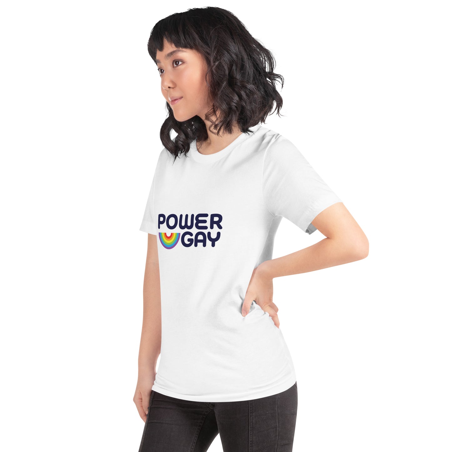 Power Gay Unisex Logo Tee